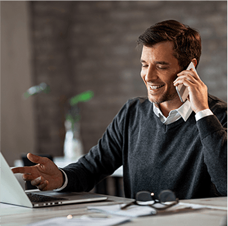 Meeting on the phone